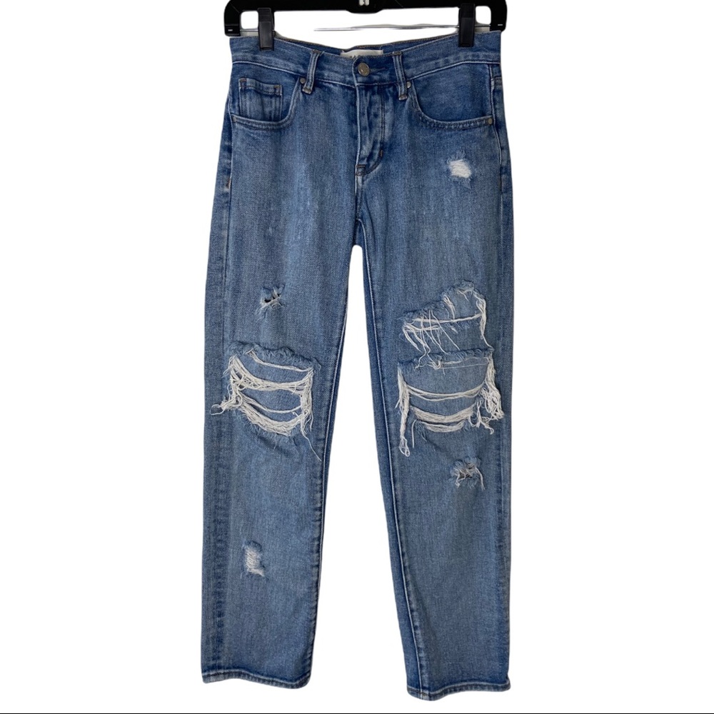 Pacsun Distressed Ripped Boyfriend Jeans Denim Size 23